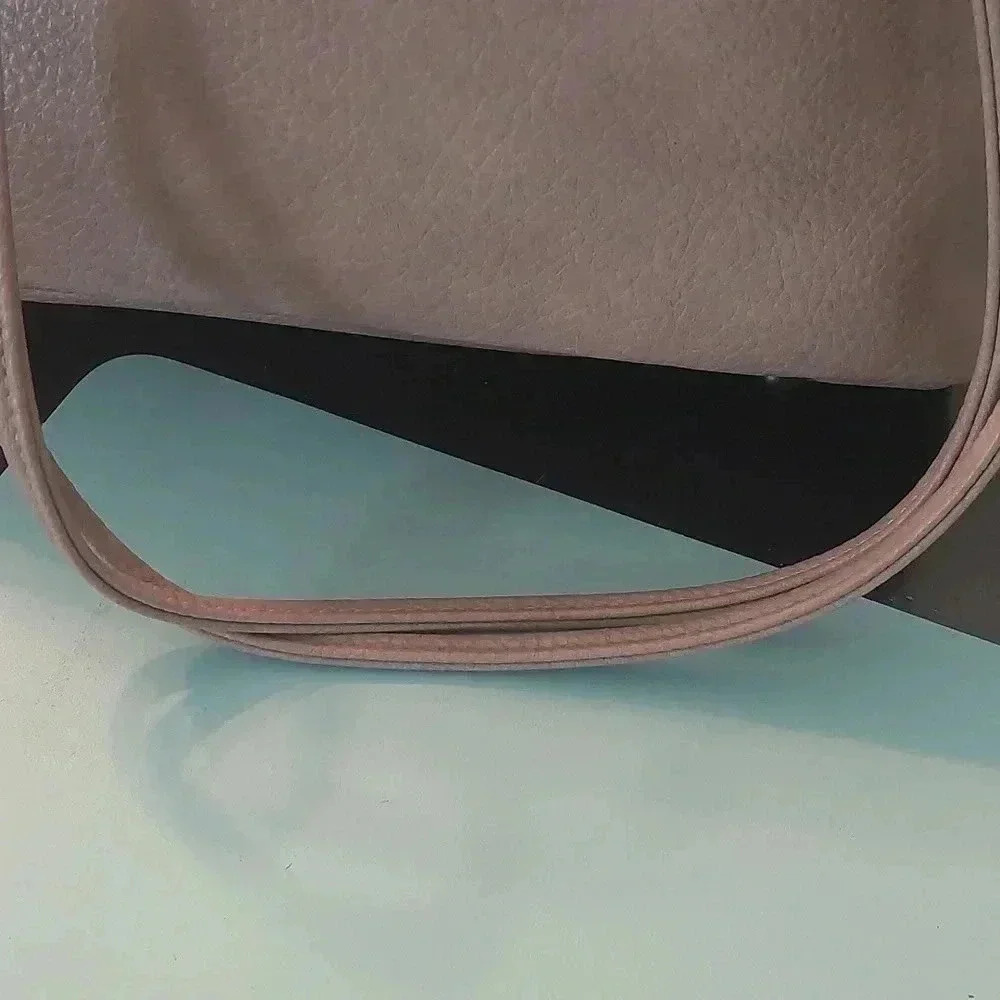 EUC Blush Pink with Black Hardware Tote Purse - Picture 4 of 11